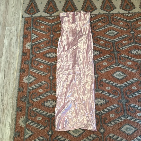 NWT Lovers and Friends x Anja Dujakovic Carolyn Maxi Dress Pink size small - Picture 4 of 5